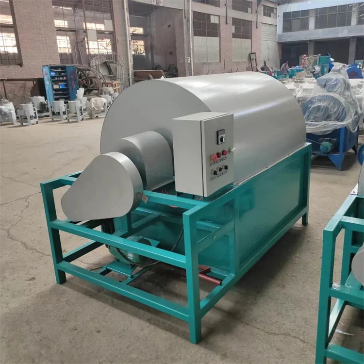 Drum type nut roasting machine