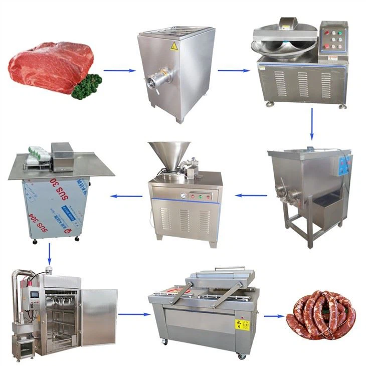 Meat Mixer Sausage Making Processing Machine