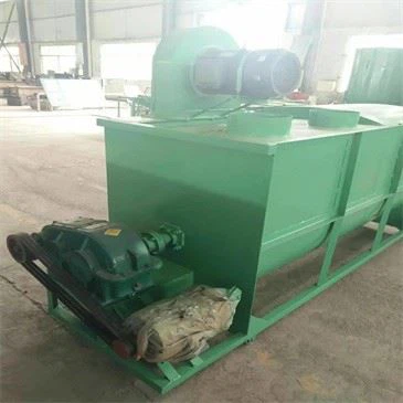 Pasture Feed Mixer Cattle Fine Coarse Grass Mixer Grain And Grass Soybean Horizontal Ribbon Feed Mixer