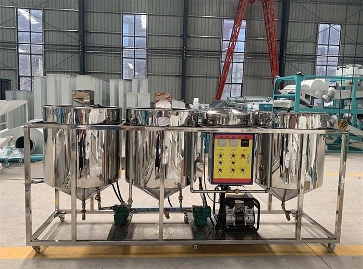 Refined Sunflower Oil Equipment