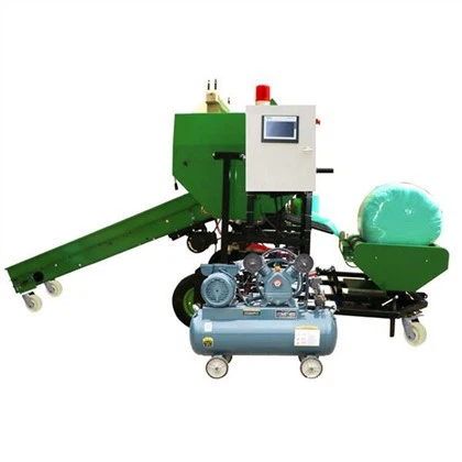 Mașină de filmare de filmare cu paie proaspătă