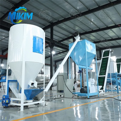 Duck feed pellet production line Duck feed pellet production line